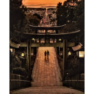 熊本県の宮地嶽神社