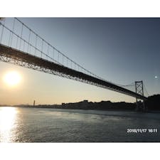 関門橋 : すばらしい景色でした‼️
