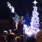 USJの「天使のくれた奇跡」
左上に天使が。