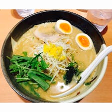 【俺流塩らーめん】ゆず味噌らーめん（★★）/東京都新宿区（飯田橋）