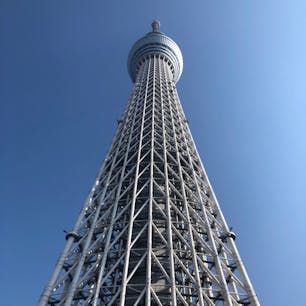初スカイツリー🗼😆

めっちゃくちゃ高くて、展望台にいくと足がすくんじゃいましたぁ🦵
青空に突き刺さりそうですぅ🗼