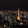 六本木ヒルズ展望台からの東京。
空気が澄んで、とても綺麗！
写真一枚に収まれば、大きな光、小さな光、それぞれの色、暗闇、みんながバランスよく立て合う。
東京タワーがひとりぼっちで立っていたら、果たしてこれほどまでに美しかったのでしょうか。