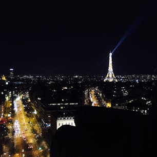 2018.2
パリ 凱旋門の上から
エッフェル塔
ちょうどキラキラタイム