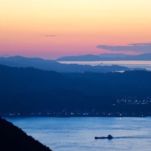 キレイな夕焼けが見れました。