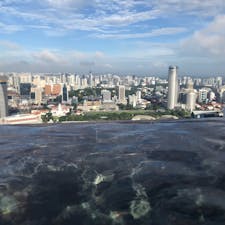 念願のインフィニティプール♡