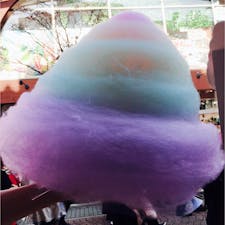 レインボー綿あめ🌈＠原宿