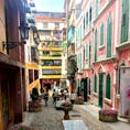 ポルトガルの雰囲気と世界遺産と洗濯物が共存するマカオの旧市街。