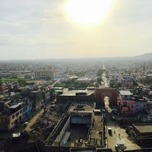 インド ジャイプール ガルタ(モンキーマウンテン) 13.8.2017