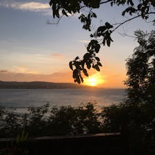 2018.12
グアム シェラトンラグーナホテルからの夕陽。