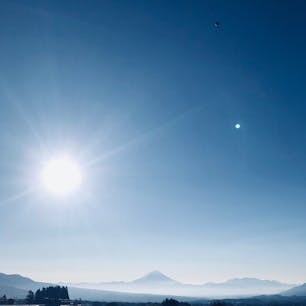 2019元旦の富士山