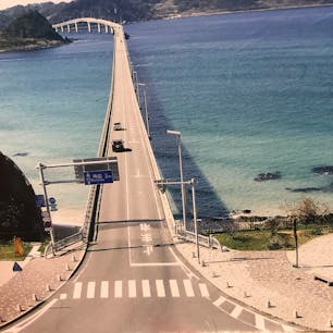 沖縄ではありません！山口県下関市の角島大橋です！