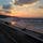 島根のキララビーチの夕日
