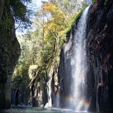 ♯高千穂峡
♯真名井の滝
♯貸しボート
♯虹