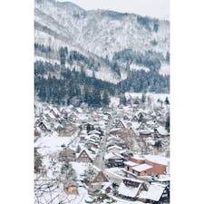 文化遺産、白川郷。