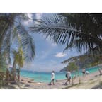 📍Phi Phi Islands
プーケット島からのボート移動が酷だった。笑