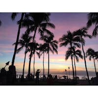 2018/11/13
ハワイ 夕方のビーチ