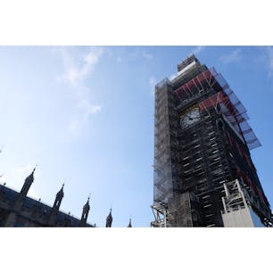 イギリス🇬🇧 ロンドン

ビッグベン。
4年間の大規模改修工事中。