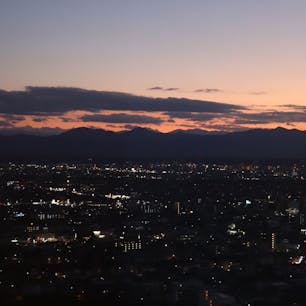 群馬県前橋市
#群馬県庁#夕焼け#夜景