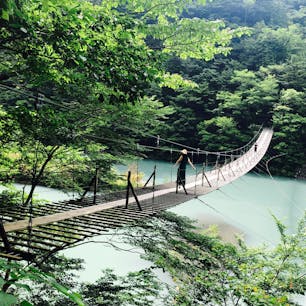 夢の吊り橋🌱🍃🌿