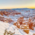 Bryce Canyon National Park on sunrise in America