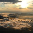 富士山からの雲海