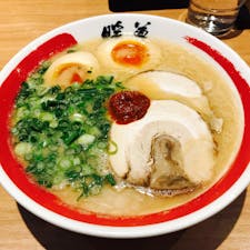 【ラーメン暖暮】煮玉子ラーメン（★★★）/福岡県福岡市