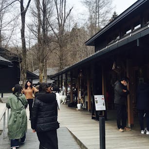 ハルニレテラスでわんこ散歩(^^)