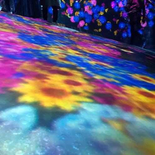 【閉業】森ビルデジタルアートミュージアム エプソンチームラボ ボーダレス