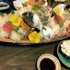 お刺身の舟盛りが夕食に出していただきました！
新鮮な魚料理がとても美味しかったです。