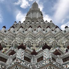 タイ：バンコク

ワットアルン✨金ピカより素敵でした✨