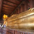 タイ：バンコク

涅槃像🙏1枚の写真に入りきらない大きさ👍
